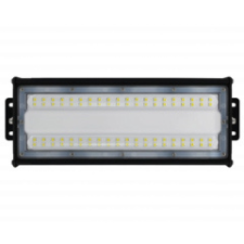 Optonica Lineáris LED csarnokvilágító (50 Watt, 5000 lumen, 4000K) természetes fehér, fekete világítás