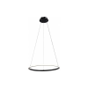 Optonica modern LED függőlámpa CCT 30W fekete szabályozható + távirányító 19002