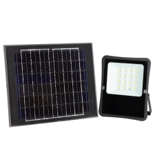 Optonica napelemes LED reflektor távirányítóval 6V/16W 1200lm 6000K 5431 kültéri világítás
