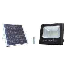 Optonica Napelemes SMD LED kültéri reflektor, 60W,1200lm(6,4V/11Ah), 6000K kültéri világítás