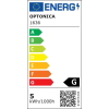 Optonica SP1636 LED fényforrás G9 5W 170-265V 380lm 4500K 360° 15x55mm IP20 A+ 25000h