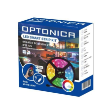 Optonica WIFI LED szalag 90Led/m 6W/m 12V 5050 RGB+CCT 3m SZETT 4325 világítási kellék