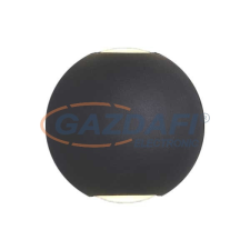 Optonica WL7494 LED falilámpa CREE AC100-240V 6W IP54 446LM fekete 3000K világítás