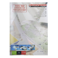 Opus Lamináló fólia OPUS A/4 216x303mm 125 mikron fényes 100/dob lamináló fólia
