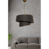 Opviq , 390FLH1630 , Barette - Gold, Anthracite , Arany Antracit Színű , Csillár , E27