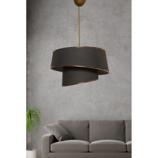 Opviq , 390FLH1630 , Barette - Gold, Anthracite , Arany Antracit Színű , Csillár , E27 világítás
