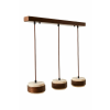 Opviq Chandelier Beige Walnut Lover C - Walnut