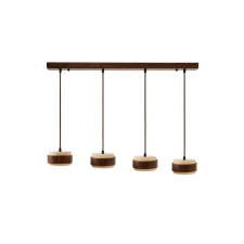  Opviq Chandelier Beige Walnut Lover D - Walnut világítás