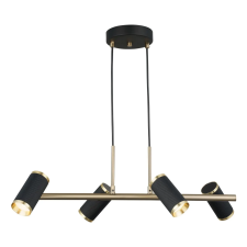 Opviq Chandelier Black Antique Lacquer Lume - 70-04-L világítás