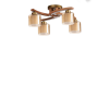  Opviq Chandelier Honey Walnut Gold 9001-6
