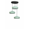 Opviq Chandelier Mint Black 9032-3
