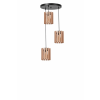 Opviq Chandelier Oak Black 9075-3