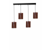 Opviq Chandelier Walnut Black 9074-6