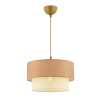 Opviq Chandelier White Brown Echo - White, Brown