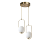 Opviq Chandelier White Copper 8497-2