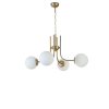 Opviq Chandelier White Gold 8782-4