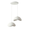  Opviq Chandelier White Luna-50-50-T-Nua