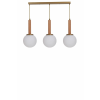 Opviq Chandelier White Oak Gold 9073-5