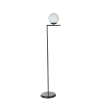  Opviq Floor Lamp Black White 8818-2