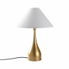 Opviq Table Lamp Gold White Luna - 15276