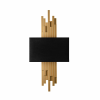  Opviq Wall Lamp Gold Black Axıs - 15114
