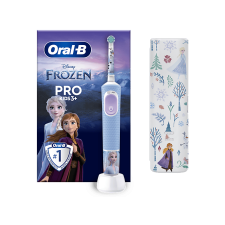 Oral-B 80720374 Kids Elektromos fogkefe, 1 db Jégvarázs markolat, 1 db fogkefefej, 1 db tok elektromos fogkefe