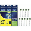 Oral-B CrossAction 80339536 fogkefe fej 9 db Fehér (S7604081)