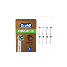 Oral-B CrossAction CleanMaximizer White Elektromos Fogkefe fej (8db) (4210201435426) pótfej, penge