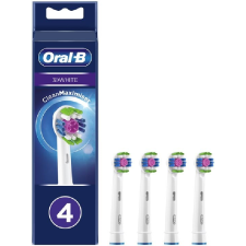 Oral-B EB18-4 3D Elektromos fogkefe pótfej - Fehér (4db) (10PO010434) pótfej, penge