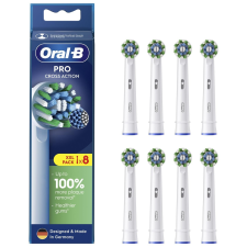 Oral-B EB50RX CrossAction Elektromos fogkefe Pótfej - Fehér (8db) (EB50RX 8 SZT.) pótfej, penge