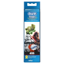  Oral-B Gyermekfogkefe Csereszett Star Wars Motívummal, 2 Darab pótfej, penge