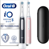 Oral-B iO Series 3N Duo Elektromos fogkefe (2db) - Fekete/Rózsaszín