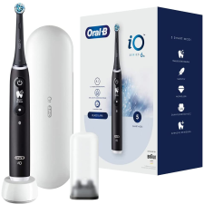 Oral-B iO Series 6 Elektromos fogkefe - Fekete elektromos fogkefe