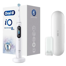 Oral-B iO Series 8N Elektromos fogkefe - Fehér (8N WHITE ALABASTER J) elektromos fogkefe