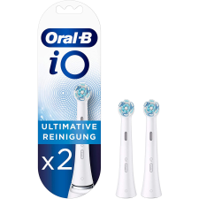Oral-B iO Ultimate Clean Elektromos Fogkefe fej - Fehér (2db) (4210201319795) pótfej, penge