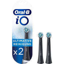 Oral-B iO Ultimate Clean Elektromos Fogkefe fej - Fekete (2db) (4210201319832) pótfej, penge