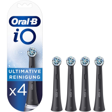 Oral-B iO Ultimate Clean Elektromos fogkefe Pótfej - Fekete (4db) pótfej, penge