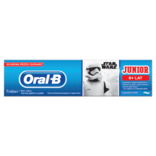 Oral-B Junior Star Wars Fogkrém 75ml, 6 Éves Kortól fogkrém
