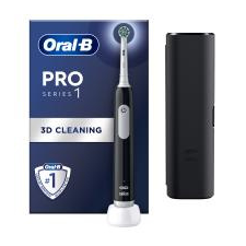 Oral-B Pro Series 1 Black X-Clean elektromos fogkefe + útitok (10PO010404) elektromos fogkefe