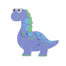 Orange Tree Toys Fa dinoszaurusz puzzle - Stegosaurus, narancsfa játékok puzzle, kirakós