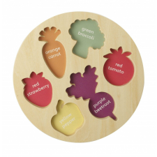 Orange Tree Toys Gyümölcs és zöldség puzzle, narancsfa játékok puzzle, kirakós