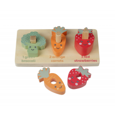 Orange Tree Toys Válogató és számláló játék, Narancsfa játékok formabedobó