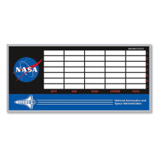  Órarend ARS UNA egylapos kétoldalas NASA-1 5126 órarend