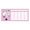  Órarend mini LIZZY CARD Wild Beauty Purple