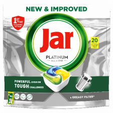 Orbico Hungary Kft. Jar Platinum Lemon All In One Mosogatókapszula, 20 db tisztító- és takarítószer, higiénia