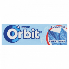 Orbit Sweetmint mentaízű cukormentes rágógumi édesítőszerrel 14 g csokoládé és édesség