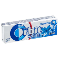  ORBIT WHITE CLASSIC DRAZSÉ 14G &quot;R&quot; csokoládé és édesség