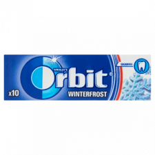  Orbit Winterfrost menta- és mentolízű cukormentes rágógumi édesítőszerrel 14 g csokoládé és édesség