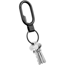 ORBITKEY Clip Mini, fekete kulcstartó