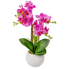  Orchidea cserepes gumi 4 ágú lila 50cm dekorációs kellék